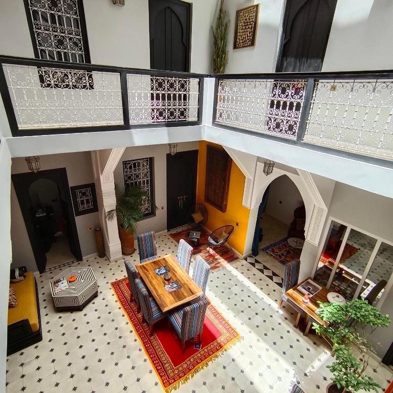O zonă de relaxare la Riad Mylaya