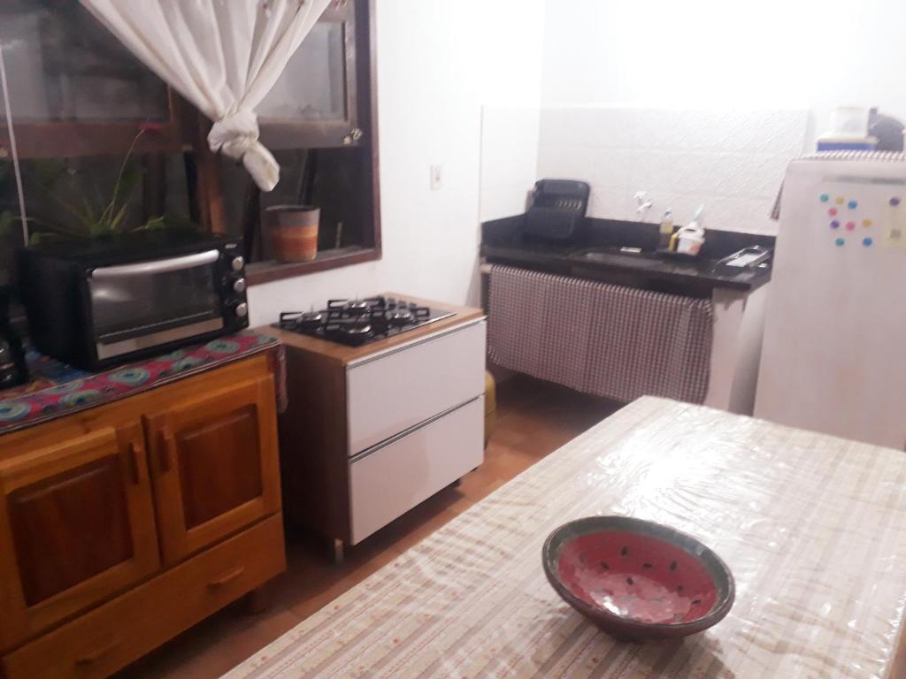 Kuchyň nebo kuchyňský kout v ubytování Casa 262