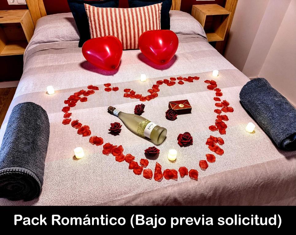 Postel nebo postele na pokoji v ubytování El Deseo