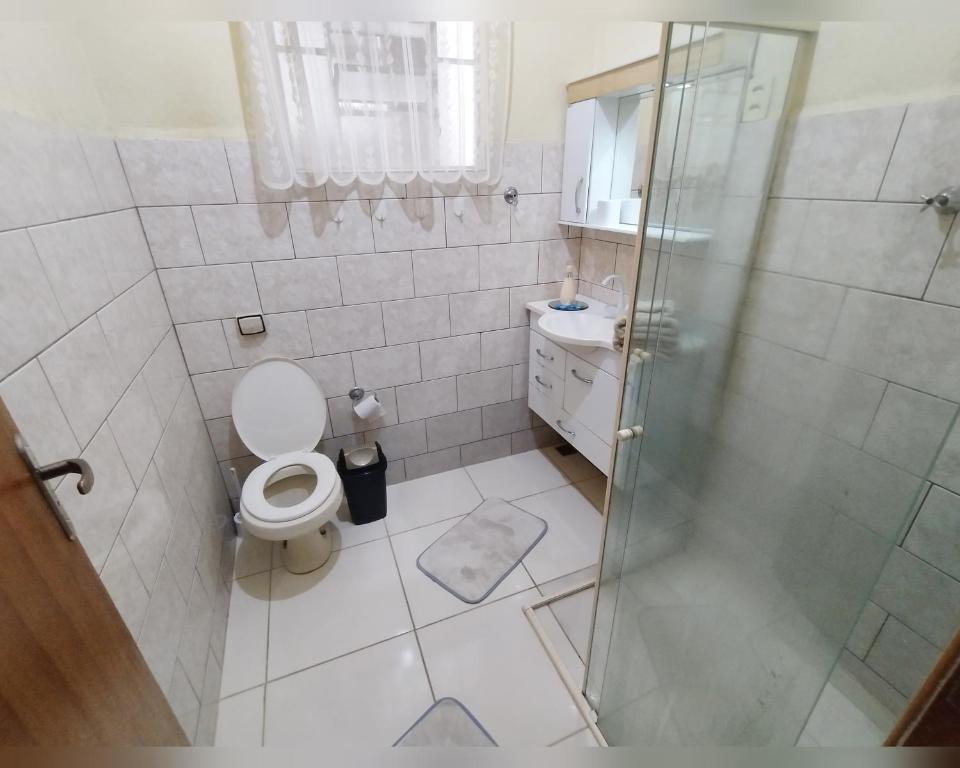 Koupelna v ubytování Casa Julieta