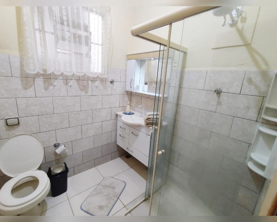 Koupelna v ubytování Casa Julieta