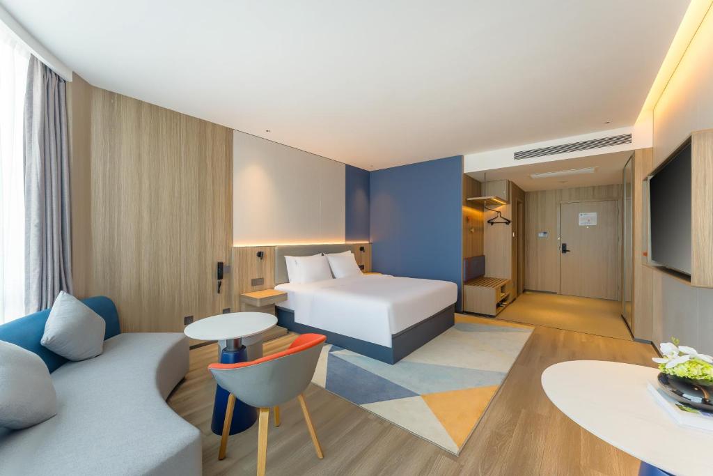 Holiday Inn Express Hangzhou Airport, an IHG Hotel - Standard King Room Con Spazio Extra Sul Pavimento