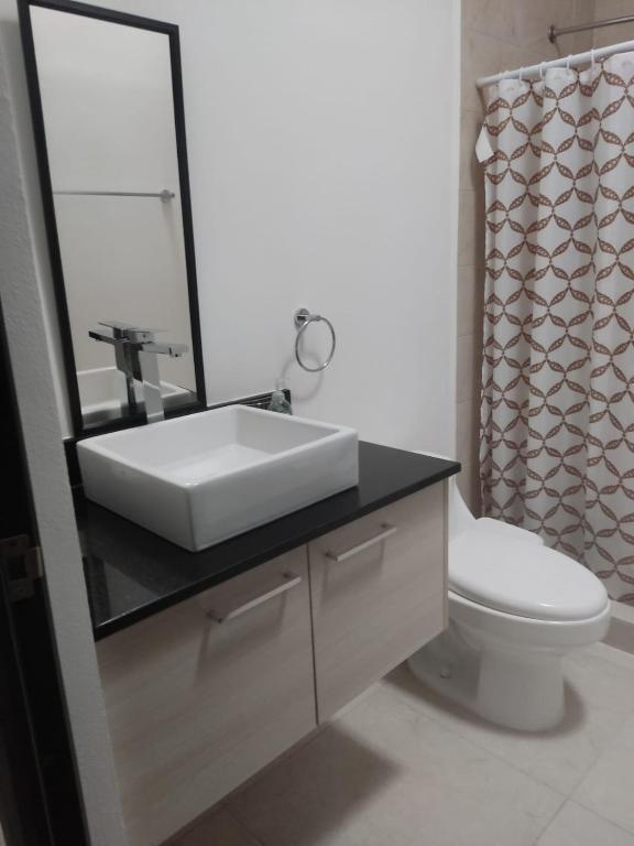 Koupelna v ubytování Casa entera de lujo Playa del Carmen