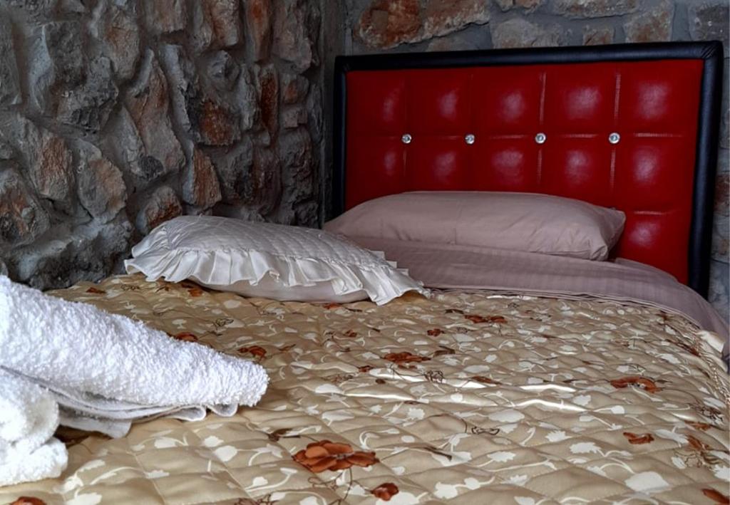 Postel nebo postele na pokoji v ubytování Hotel Villa Stone Dream Bar Restaurant