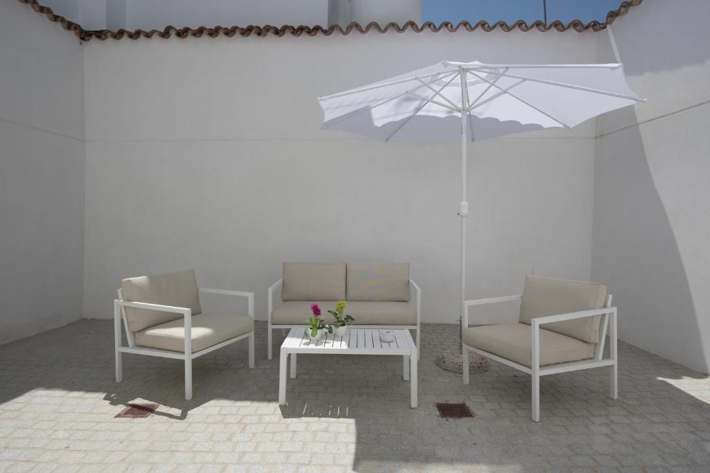 Posezení v ubytování Hostal Emeritae