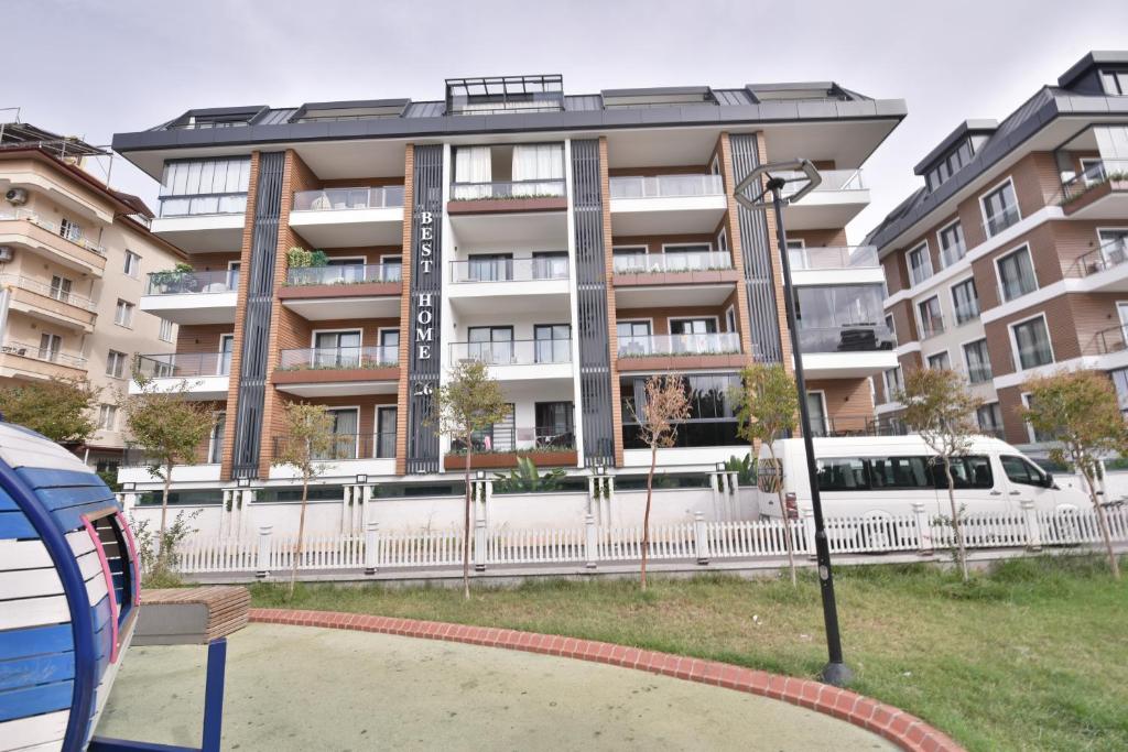 Budova, kde se apartmán nachází
