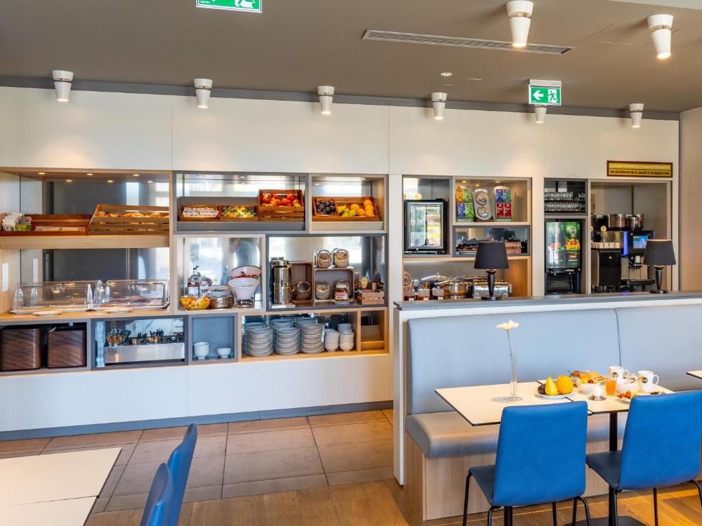 Restaurace v ubytování B&B Hotel Braunschweig-City