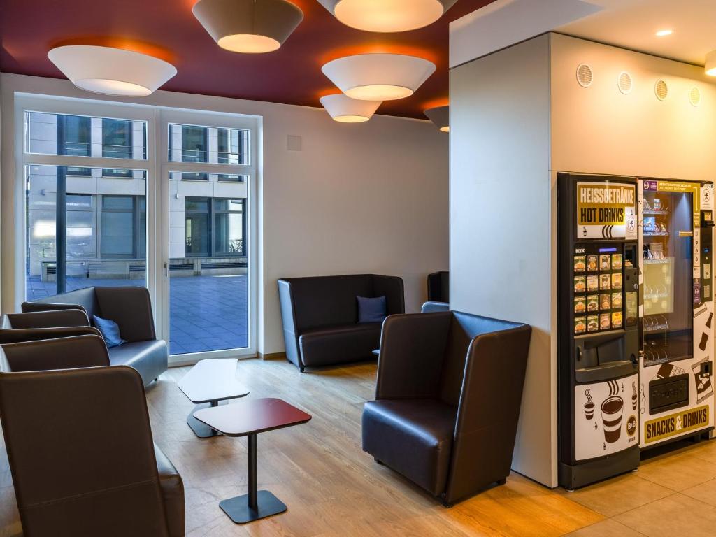 Posezení v ubytování B&B Hotel Braunschweig-City