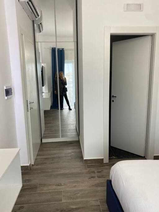 Postel nebo postele na pokoji v ubytování Residenza da Zia Donata