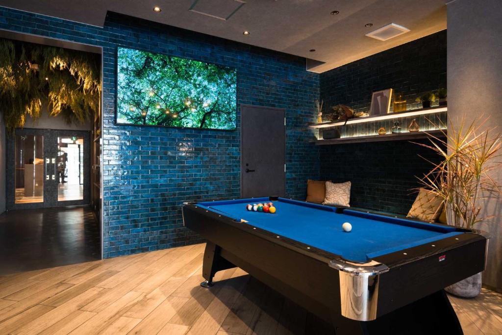 Biliár nebo kulečník v ubytování R Hotel Namba South