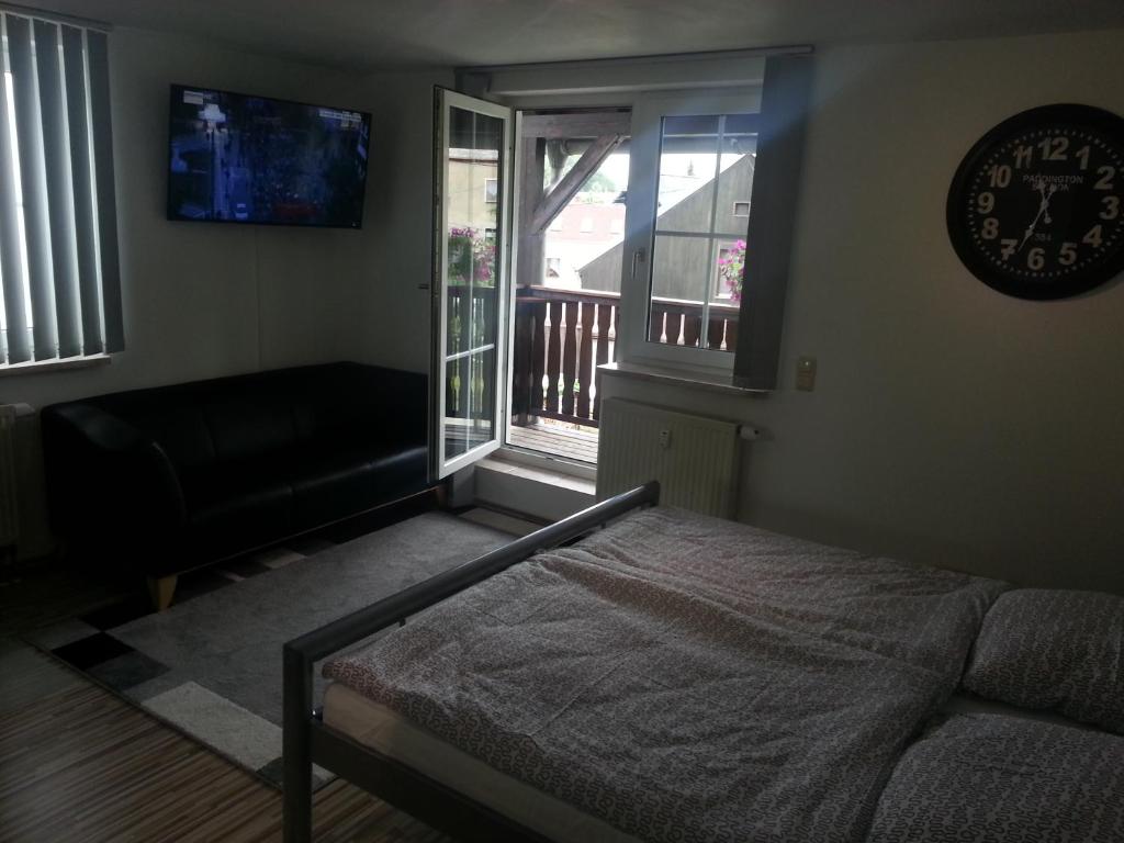 Postel nebo postele na pokoji v ubytování Apartment Marx