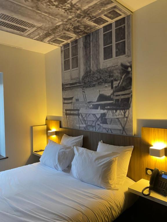 Hôtel Au Château - Chambre Double Standard
