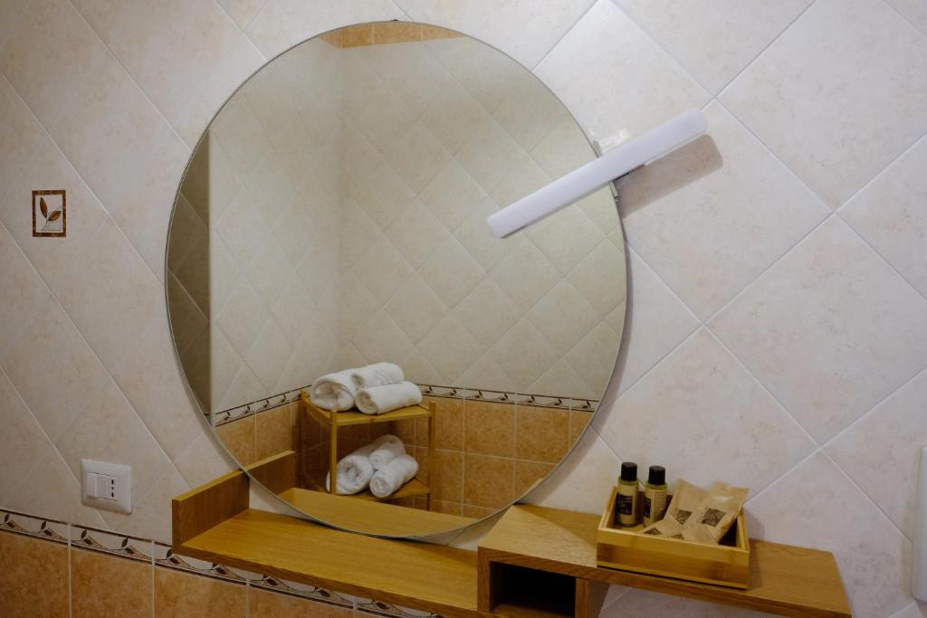 Koupelna v ubytování MATTEOTTI ROOMS