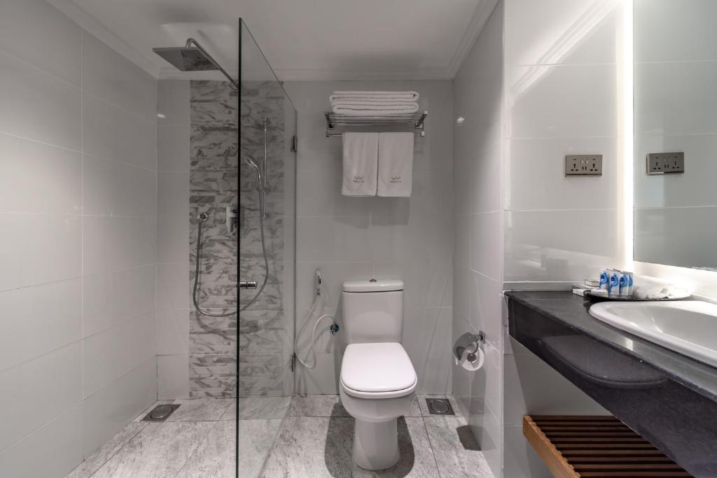 Koupelna v ubytování Premium Inn Mombasa City
