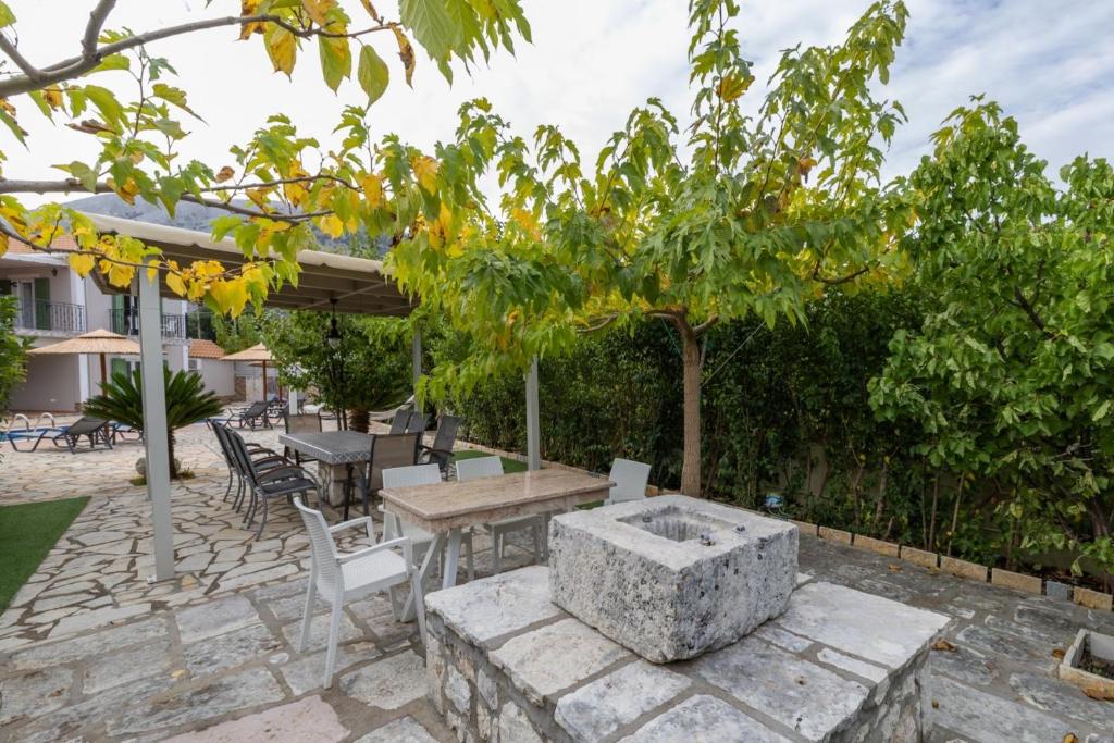 Zahrada ubytování "Villa ANDREAS"