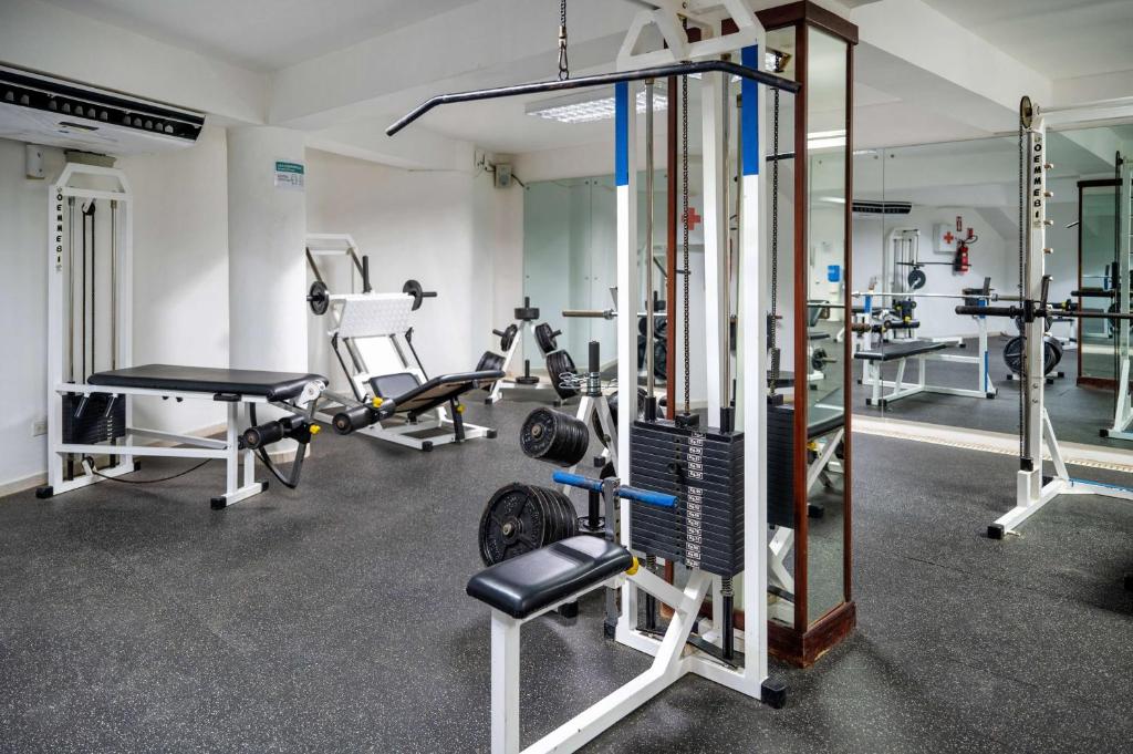 Fitness centrum a/nebo fitness zařízení v ubytování Viva Tangerine by Wyndham, A Trademark All Inclusive