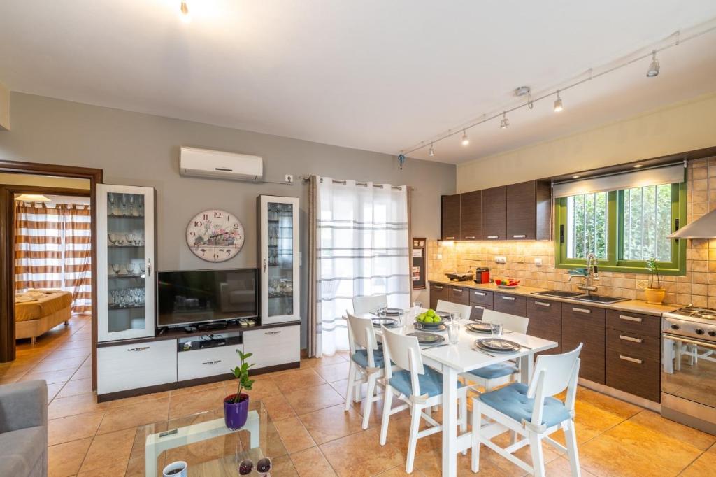 Kuchyň nebo kuchyňský kout v ubytování "Villa ANDREAS"