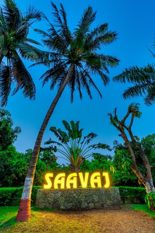 Zahrada ubytování Saavaj Resort, Sasan Gir - Where Wilderness Meets Luxury