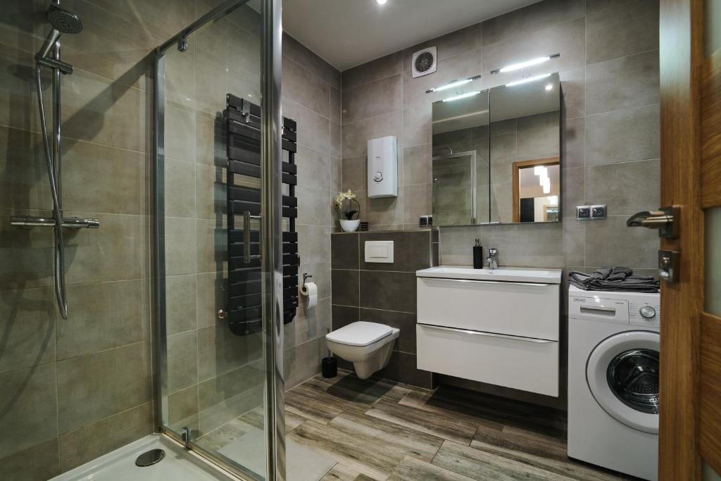 Kúpeľňa v ubytovaní Apartament Lukas