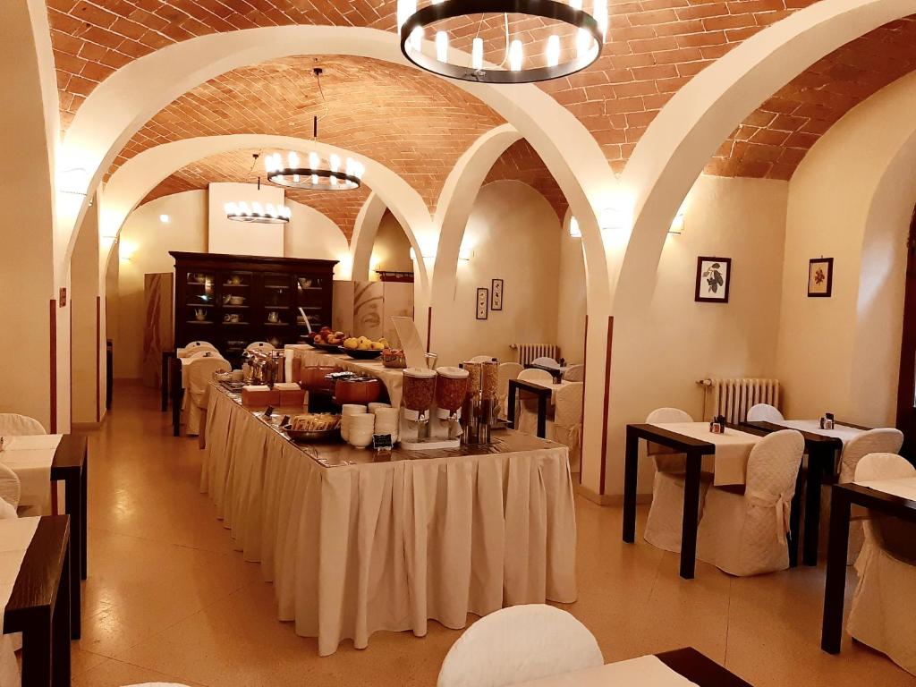 Restaurace v ubytování Hotel Alma Domus