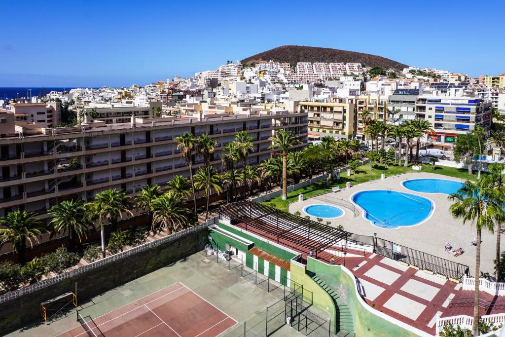 Vistamar, Piscinas, Tenis y vistas al Mar, Los Cristianos