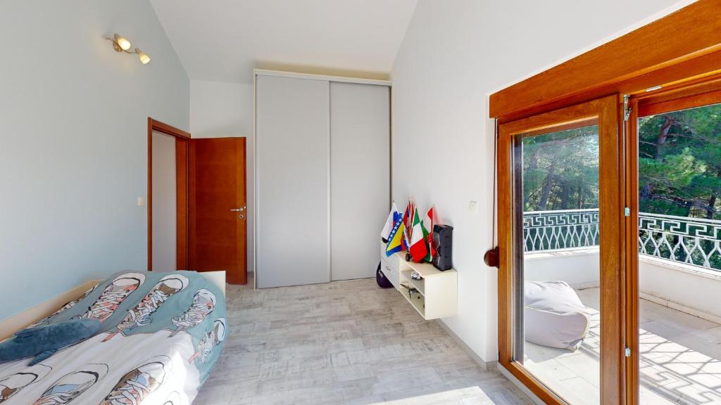 Balkón nebo terasa v ubytování Sunny Villa in Kavac