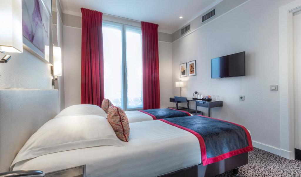 Hôtel Du Bois Champs-Elysées - Resim 26