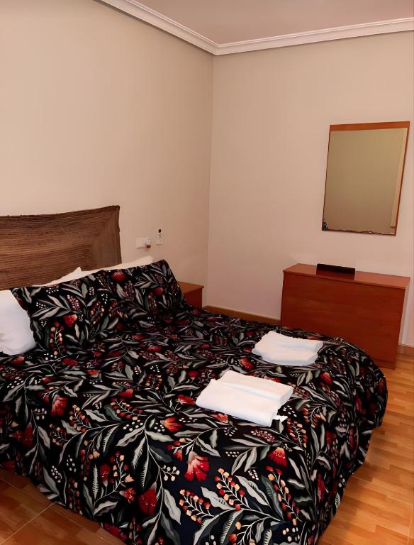 Postel nebo postele na pokoji v ubytování Piso Centrico En Linares