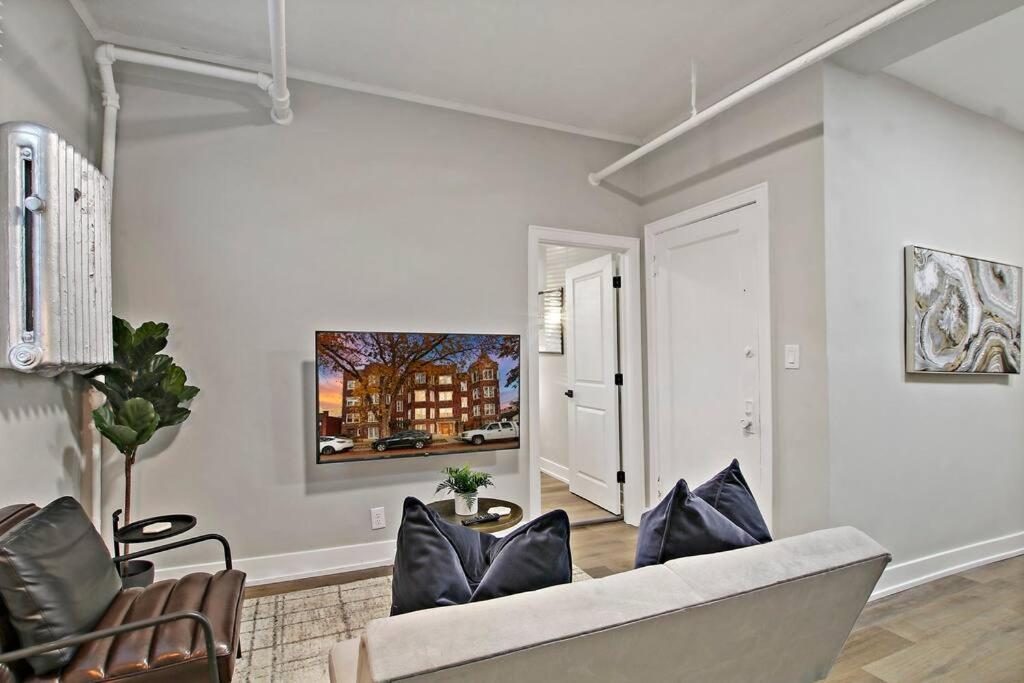 Posezení v ubytování Ideal 1-Bedroom Apartment - Hartrey G