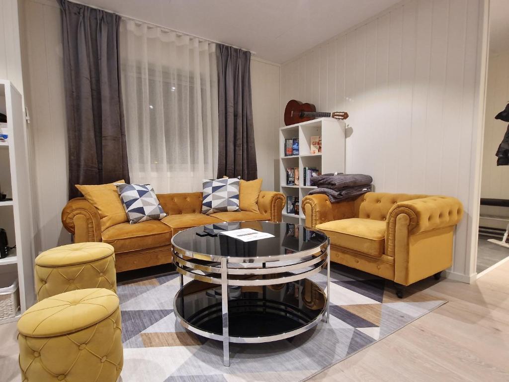 Nord Hus Service AS, Deluxe, Sauna, Jakuzzi - Twee Slaapkamers Appartement