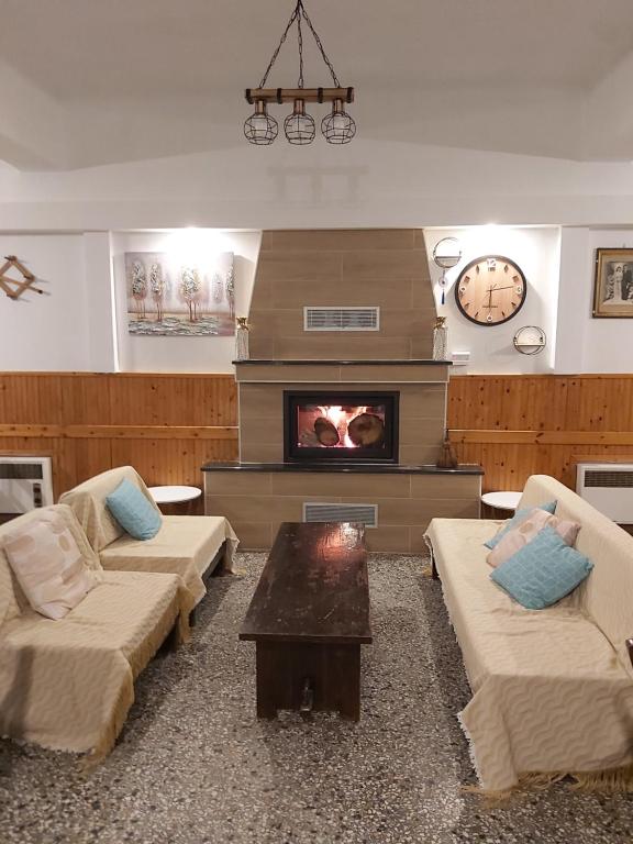 Posezení v ubytování Ermis Hotel