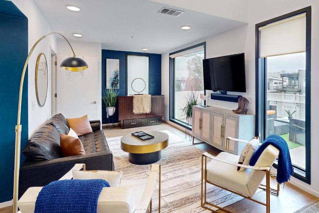 TV a/nebo společenská místnost v ubytování Illume 407