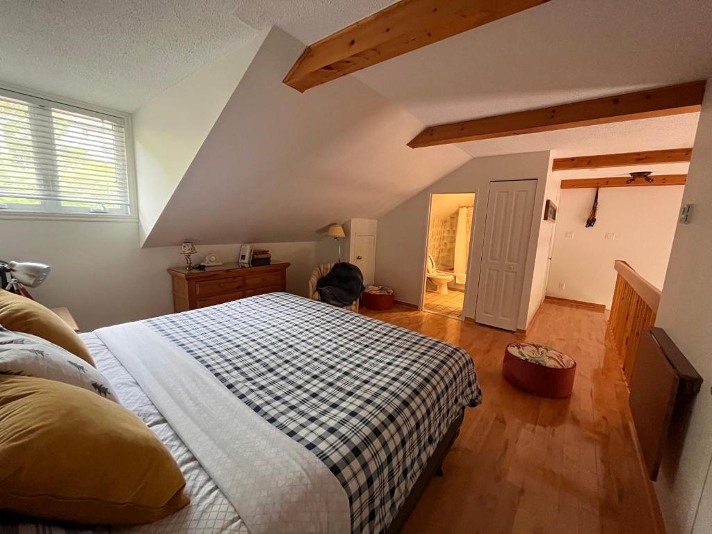 Cozy 2 bedrooms condo with stunning Mont Tremblant mountain and lakeview photo