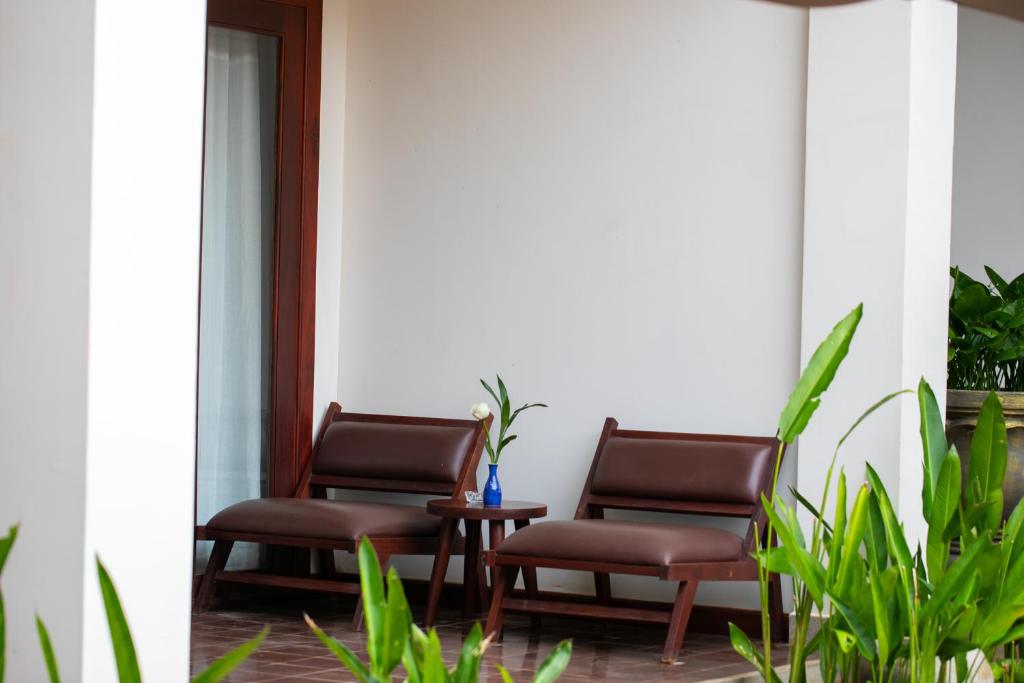 Posezení v ubytování Mera Residence