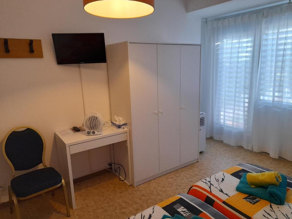 Postel nebo postele na pokoji v ubytování Garni Elisabetta