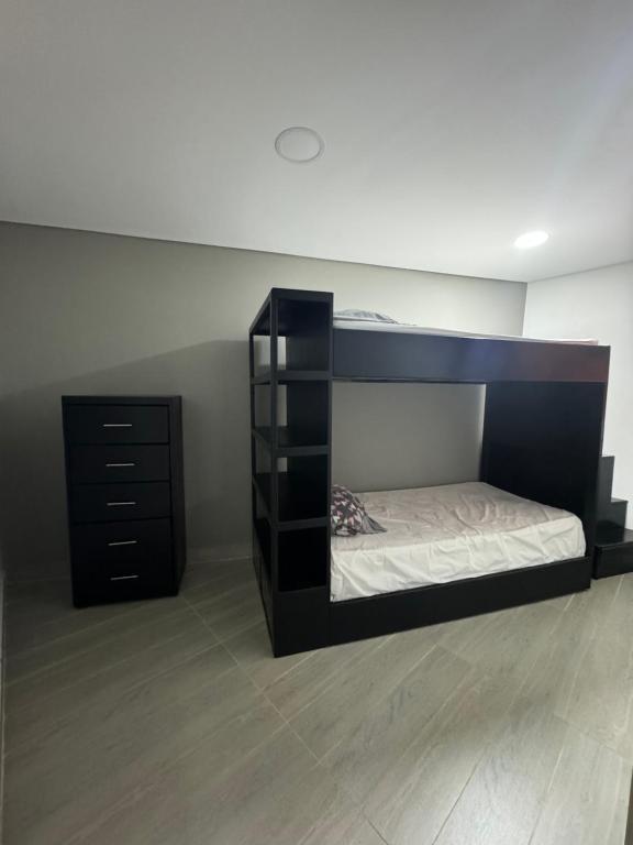 Ένα ή περισσότερα κρεβάτια σε δωμάτιο στο Hermoso apartmento con La mejor vista el peñol guatape