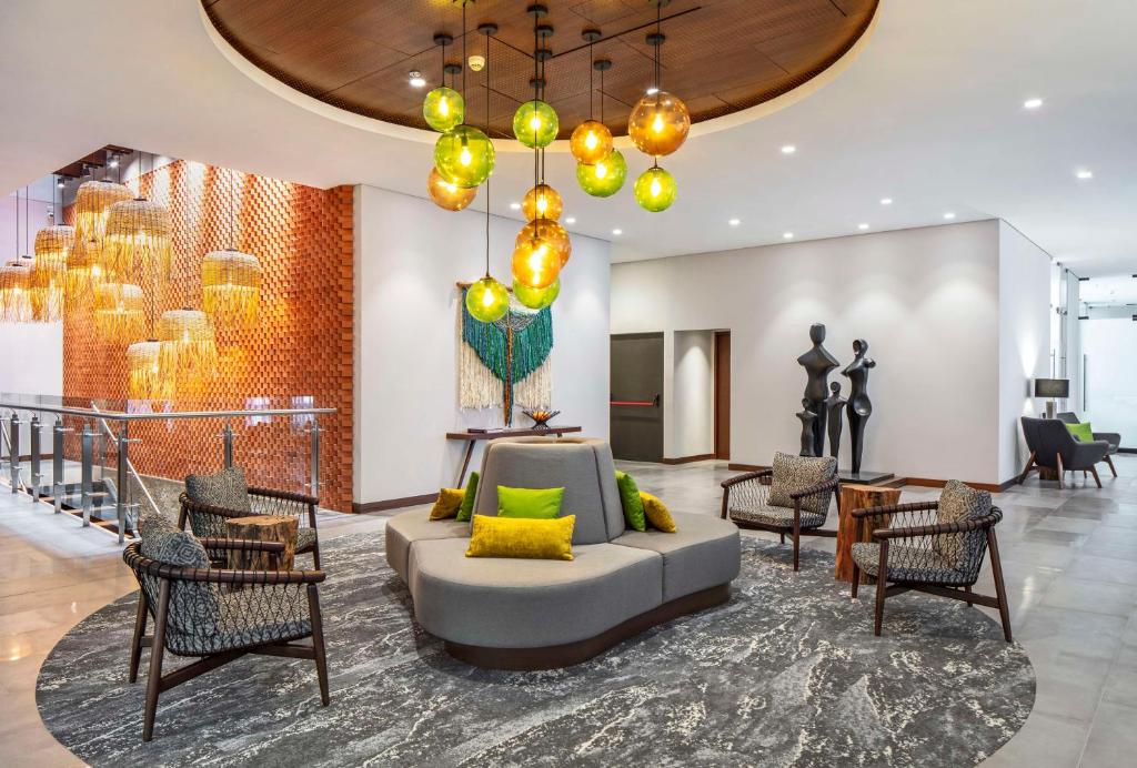 Posezení v ubytování Hyatt Place Bogota Convention Center