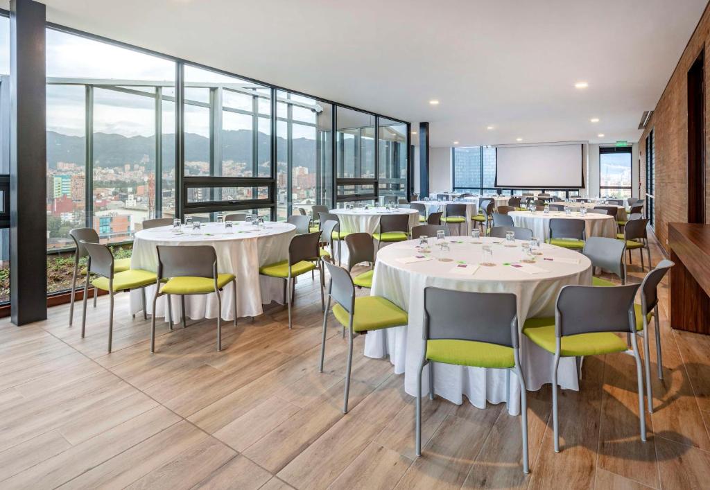 Restaurace v ubytování Hyatt Place Bogota Convention Center