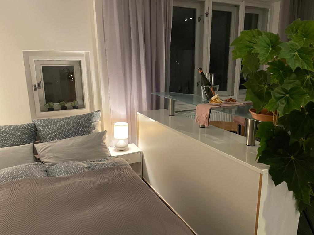 Posezení v ubytování Apartment Varnsdorf Nr.1