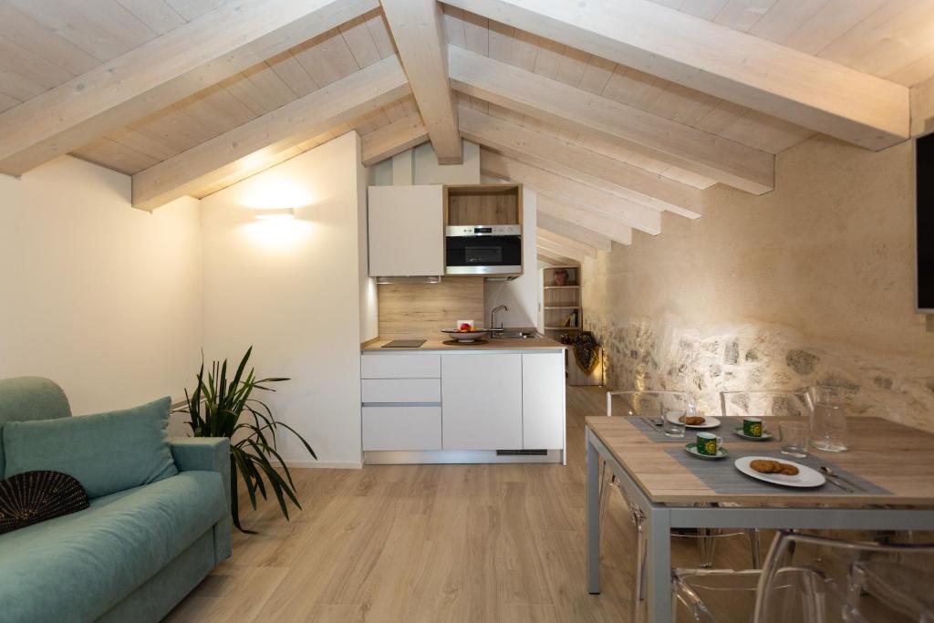 Kuchyň nebo kuchyňský kout v ubytování Casa Massaro Todeschini