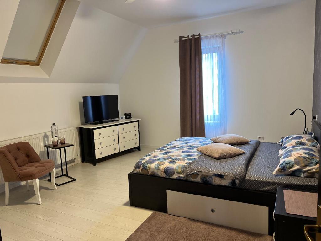 Voodi või voodid majutusasutuse Un apartament deosebit, aerisit, ultracentral. toas