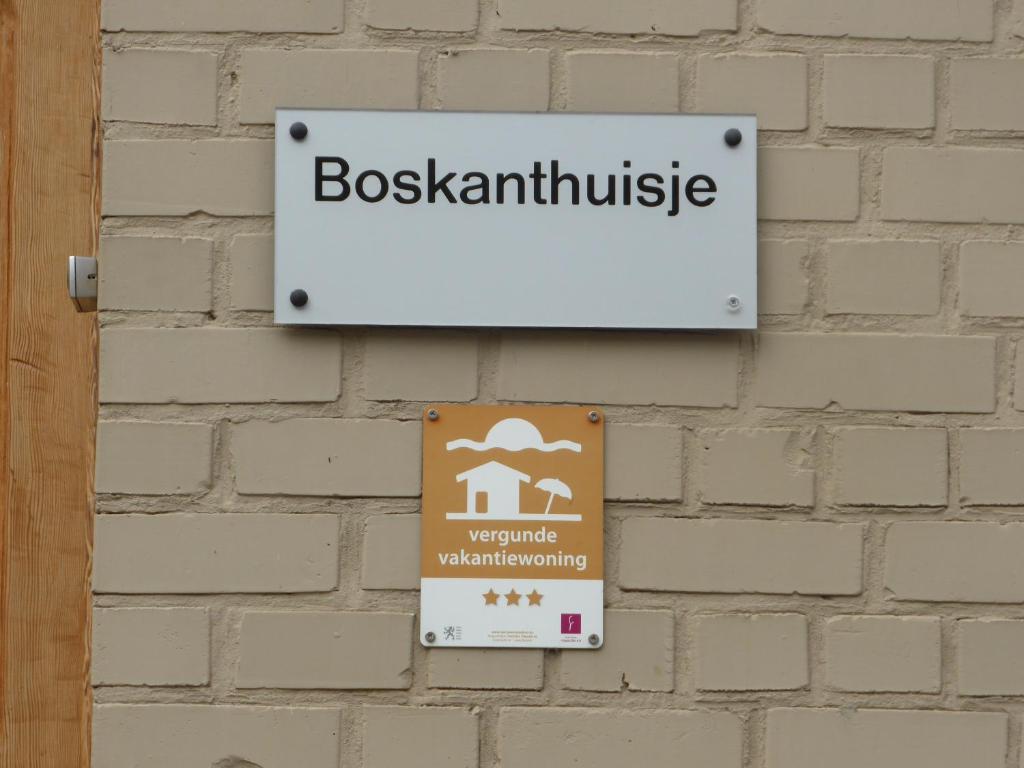 Certifikát, hodnocení, plakát nebo jiný dokument vystavený v ubytování Boskanthuisje