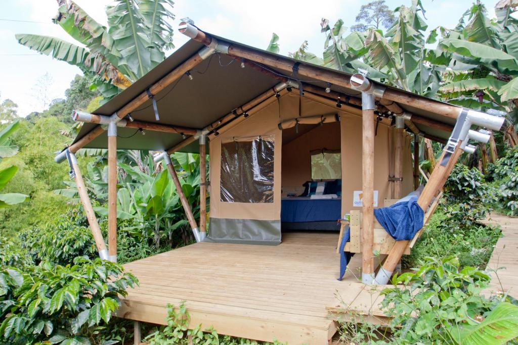 Zahrada ubytování Glamping Jardín