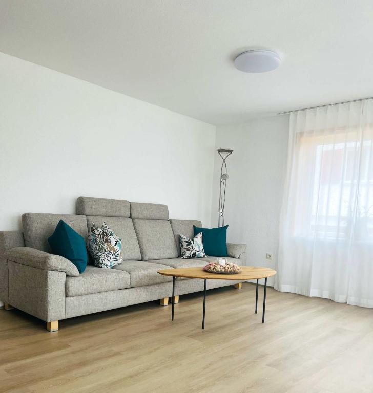 Posezení v ubytování Panorama Appartements