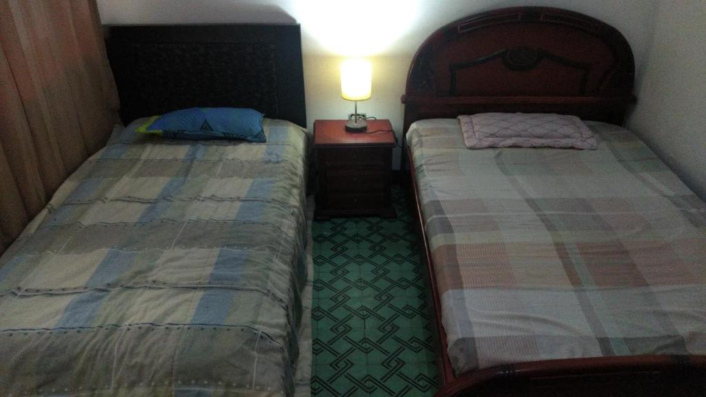Katil atau katil-katil dalam bilik di Casa San Alonso