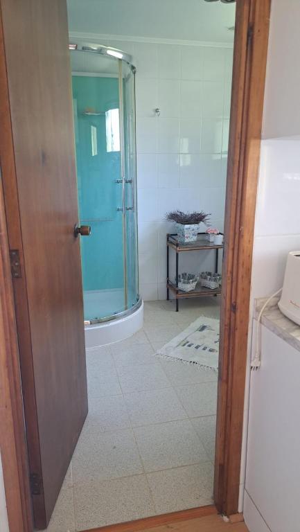 Koupelna v ubytování Casa Algarrobo