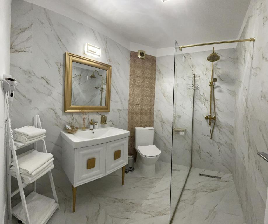 Un baño de Vila Zoe BucharestAirport&Therme&Parking Otopeni