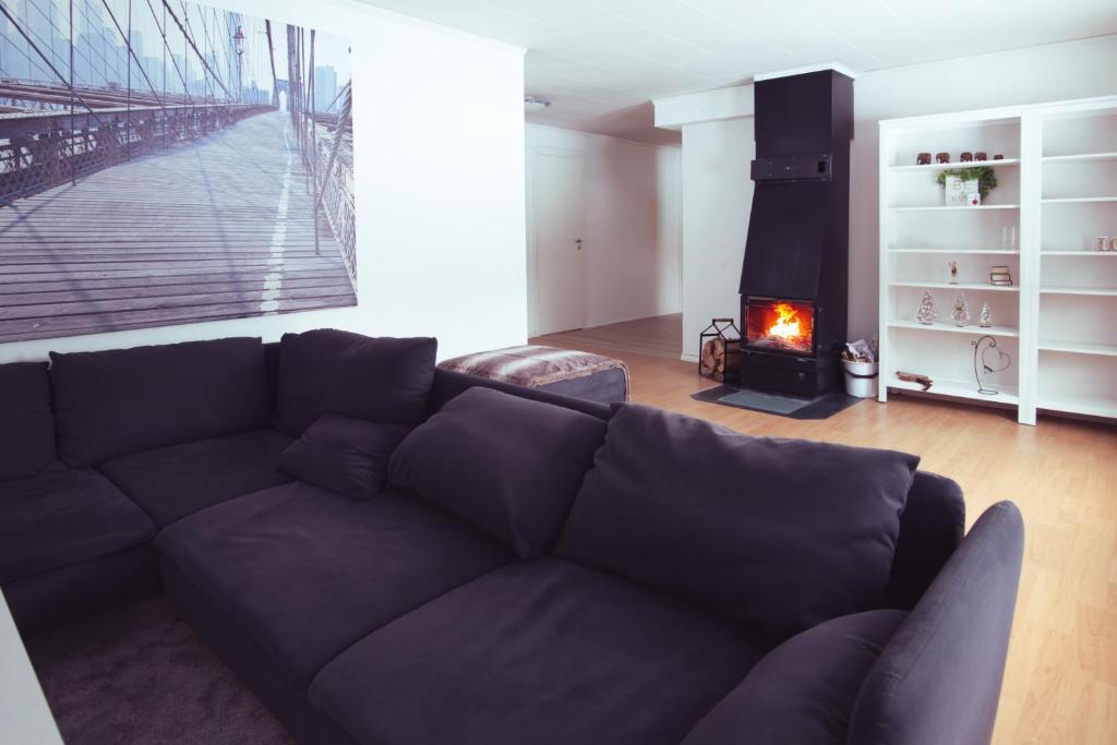 Posezení v ubytování SBC Guest House
