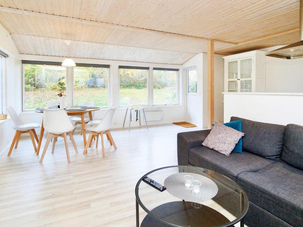 Posezení v ubytování Holiday home Jægerspris XIX