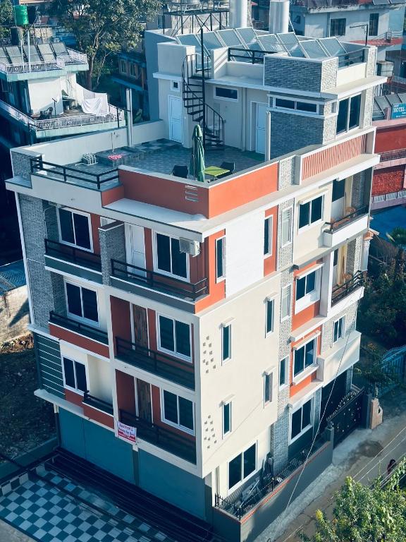 Budova, kde se apartmán nachází
